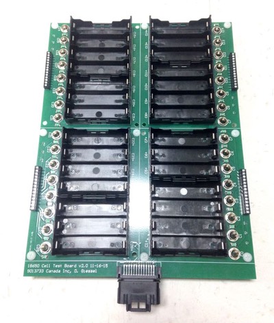 18650 Test Board