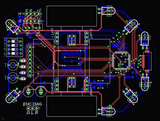 micromouse layout